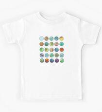 Star Wars Planets Pattern Kids Tee