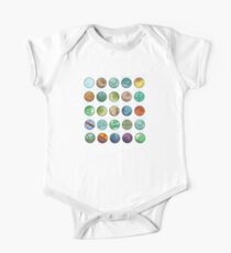 Star Wars Planets Pattern One Piece - Short Sleeve