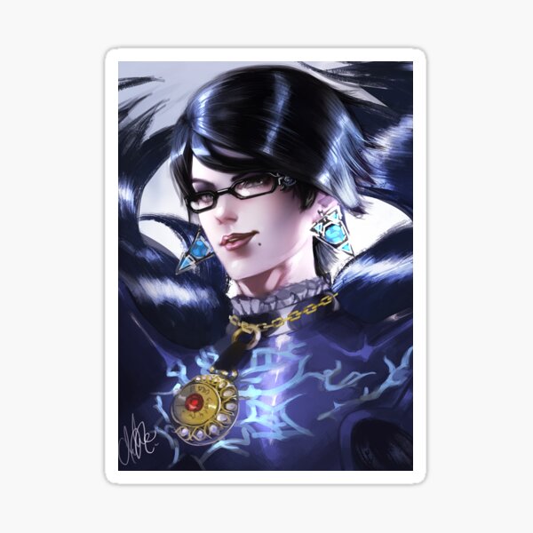 "Bayonetta" Sticker By Kirakanjo | Redbubble