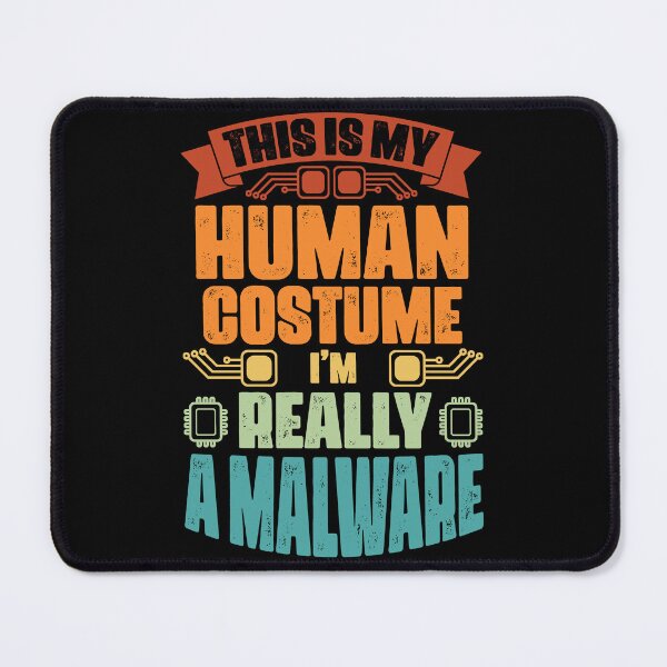 Item preview, Vintage Cybersecurity Malware Costume Cyber Security Expert designed and sold by Nessshirts.