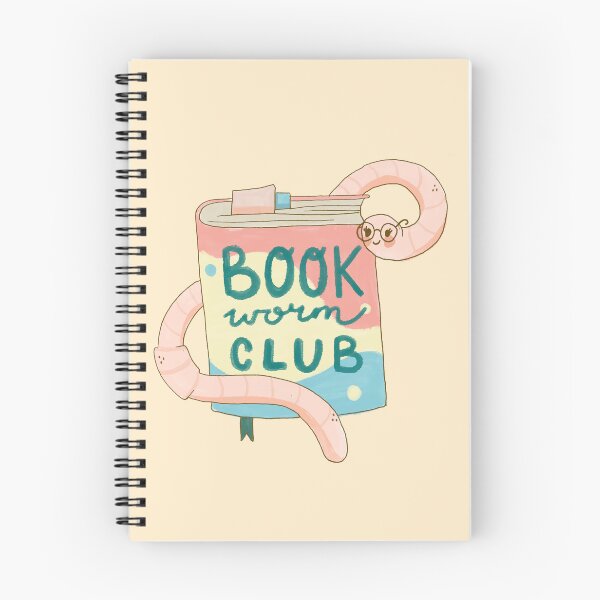 Item preview, Book Worm Club designed and sold by DaintyStudio.