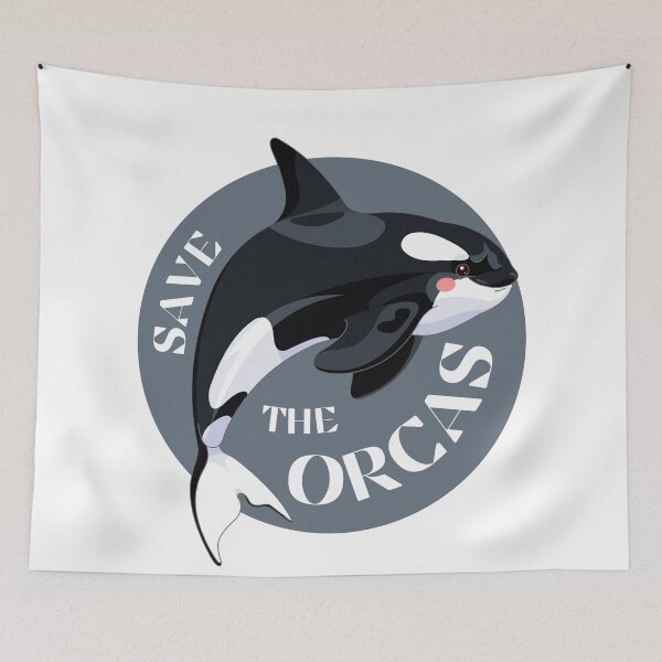 Item preview, Save the orcas designed and sold by addict2reading.