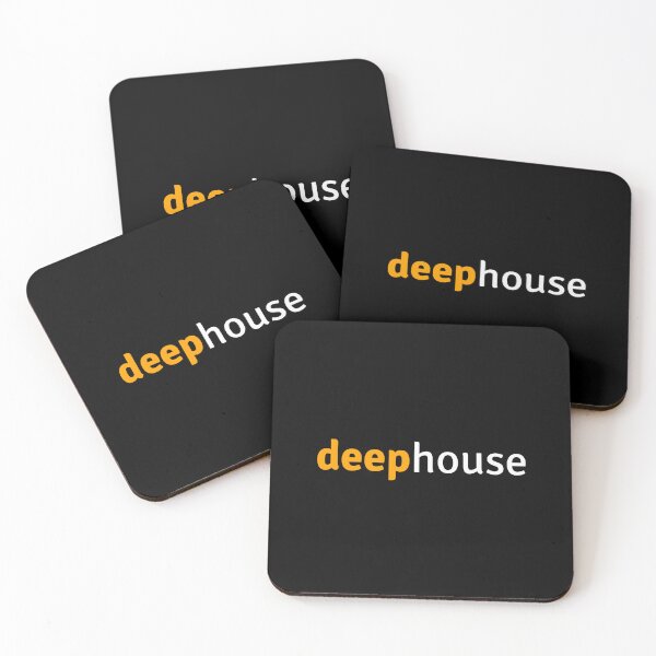 Item preview, Deep House Music Stylish Aesthetic EDM DJ designed and sold by mBshirts.