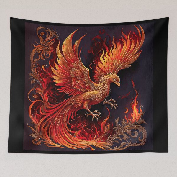 Item preview, Medieval Firebird (Phoenix) (model 3) Fantasy designed and sold by glhphotography.