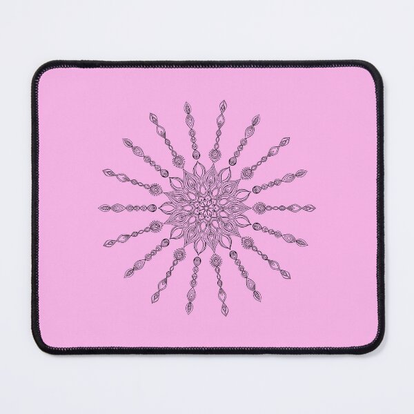 Item preview, Spines Mandala - Pale Pink designed and sold by SmoofyMcDoodle.