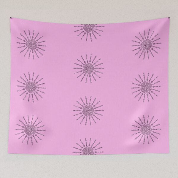 Item preview, Spines Mandala - Pale Pink designed and sold by SmoofyMcDoodle.