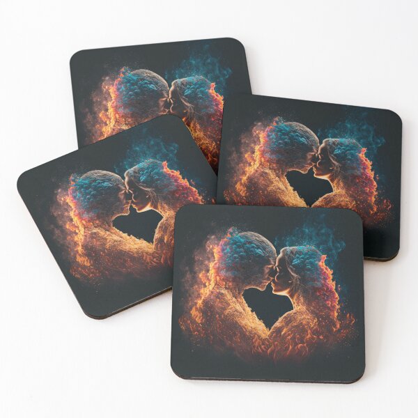Item preview, Flaming Love, Burning Hearts #3 designed and sold by MindAsylum.