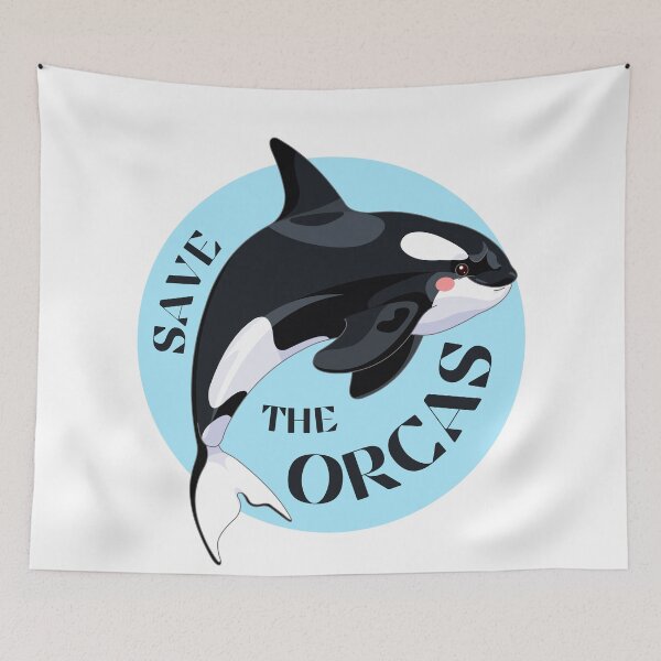 Item preview, Save the orcas designed and sold by addict2reading.