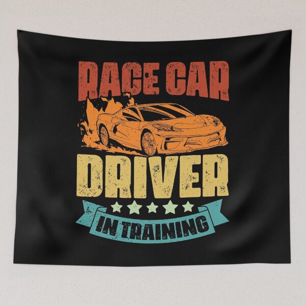 Item preview, Vintage Race Car Driver In Training An Automotive Car Racer designed and sold by Nessshirts.