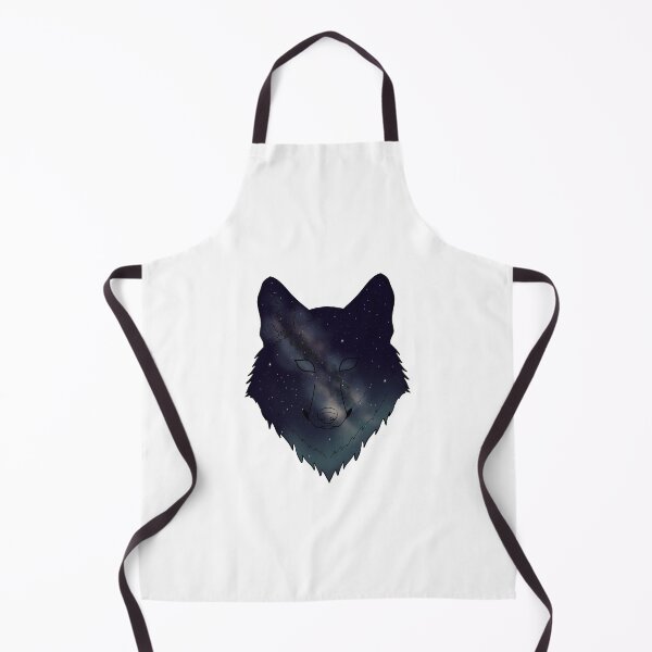 Item preview, Night Sky Wolf With the Milky Way designed and sold by CreationsByBear.