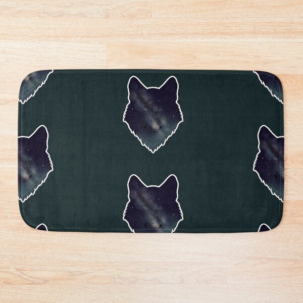 Item preview, Night Sky Wolf With the Milky Way designed and sold by CreationsByBear.