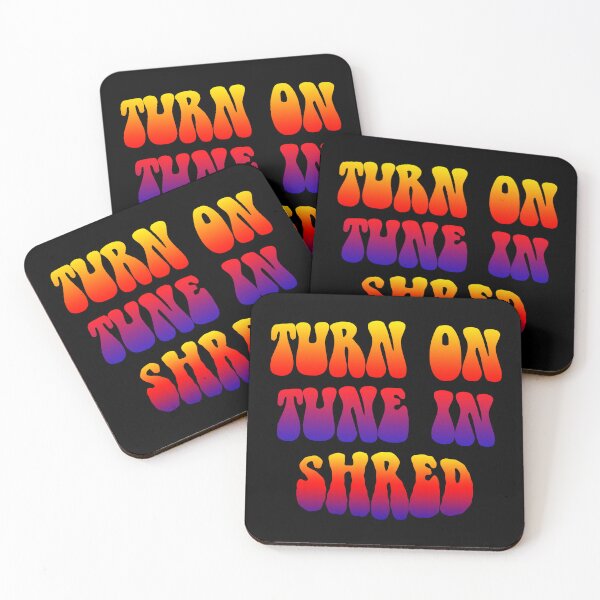 Item preview, Turn On Tune In Shred designed and sold by Esskay Designs.