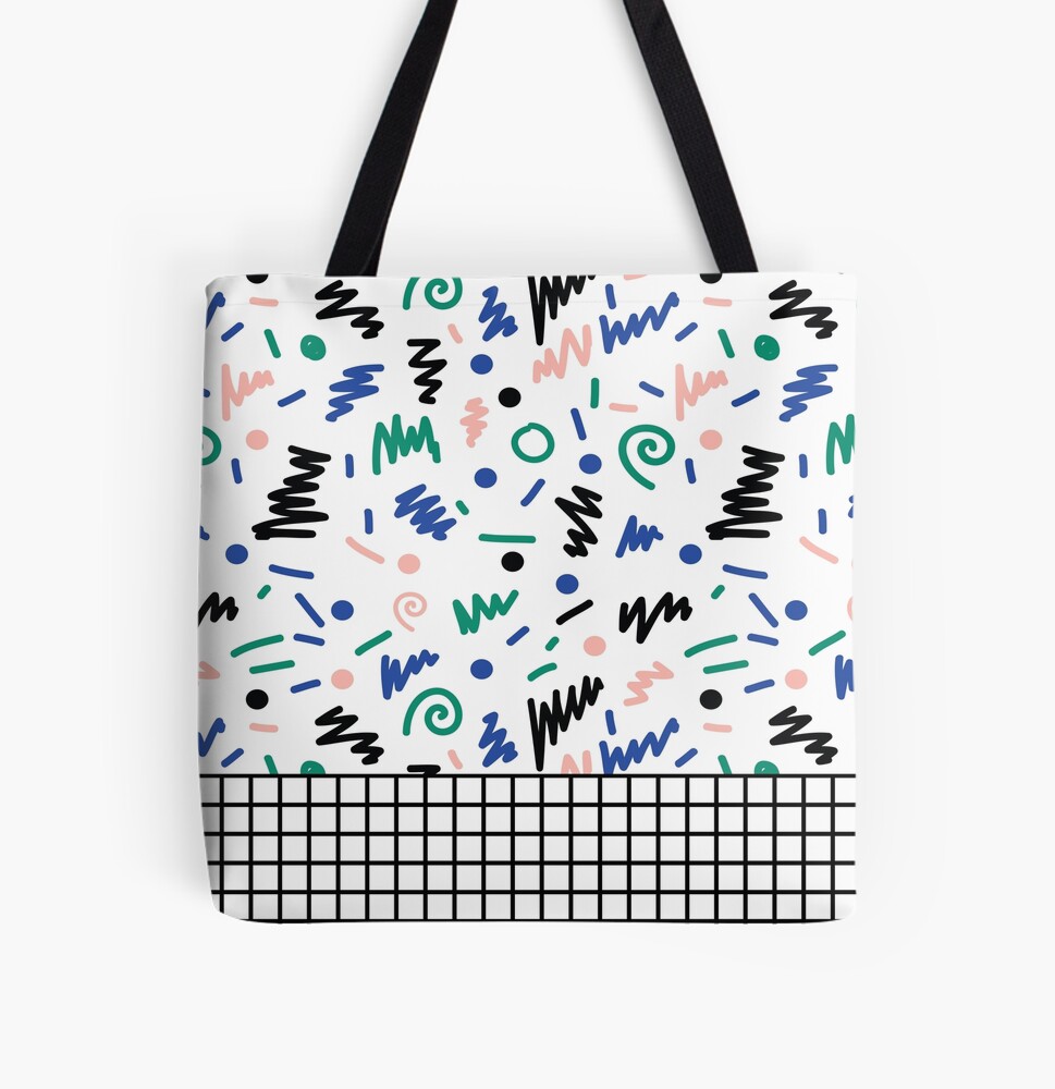 5633959GN Retro Pattern In Memphis Style 80s 90s Gear New Accessory Zipper Pouch 5633959GN Retro Pattern In Memphis Style 80s 90s Gear New Accessory Zipper Pouch