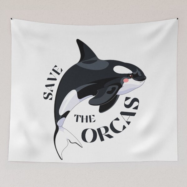 Item preview, Save the orcas designed and sold by addict2reading.