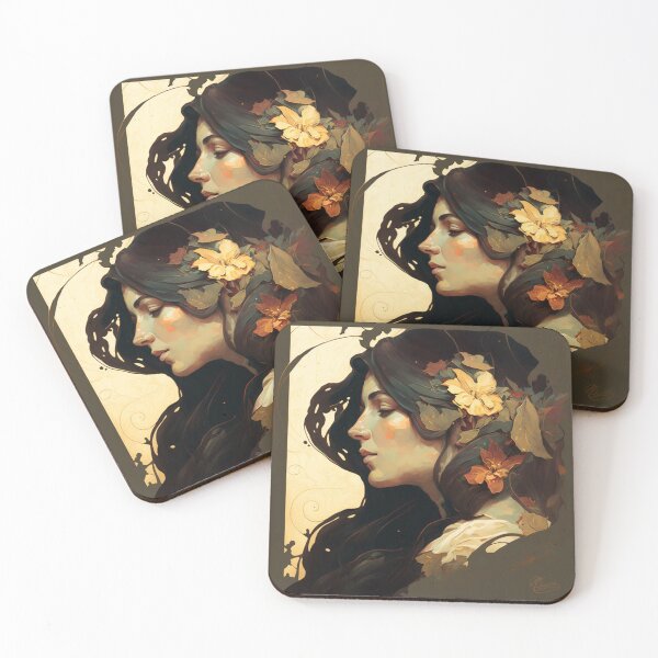 Item preview, Art Nouveau Lady designed and sold by GabrielMadrasse.