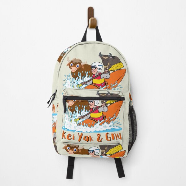 Item preview, Kei Yak And Gnu For Kayak And Canoe Safari's. For a kayaker, for river rafting. designed and sold by Wentoo.