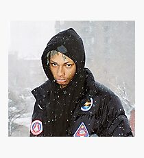 Night Lovell Winter Photographic Print