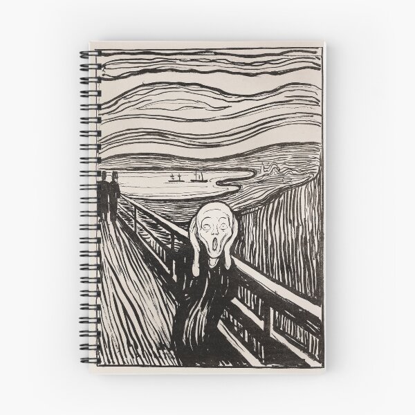 Item preview, The Scream (1895) by Edvard Munch designed and sold by upoutandaway.