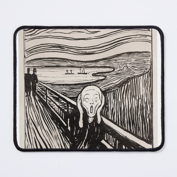 Item preview, The Scream (1895) by Edvard Munch designed and sold by upoutandaway.