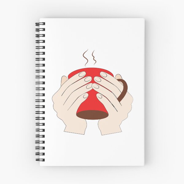 Aperçu de l'œuvre mains tenant une tasse rouge créée et vendue par Bobeys.