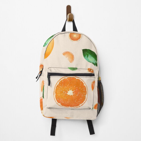 Item preview, Oranges - pattern on pink beige background designed and sold by JaReVa.