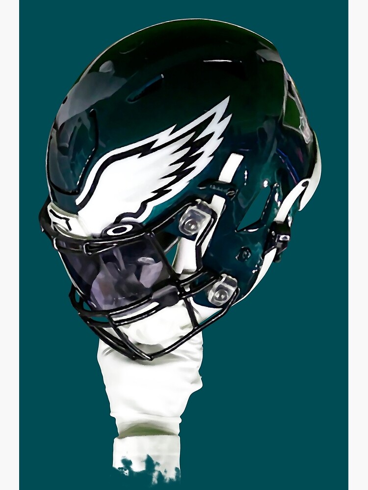 Philadelphia Eagles Helmet Print – Hobrecht Sports Art