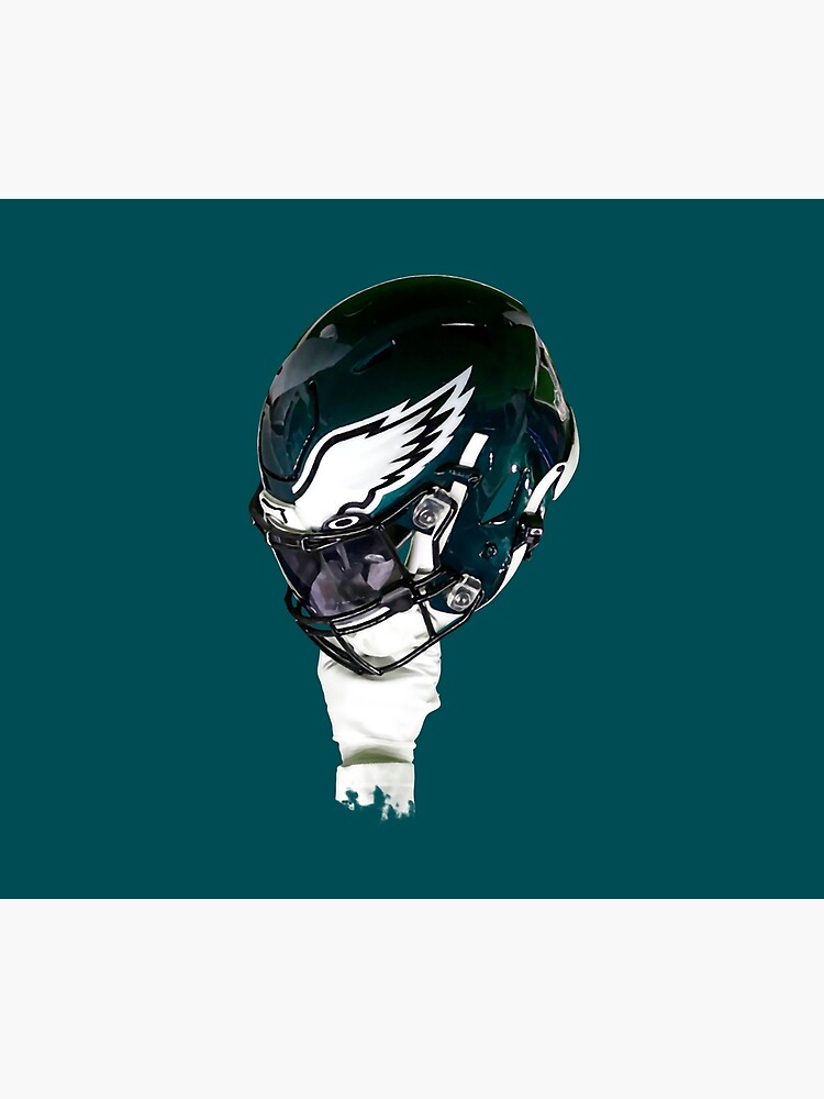 Philadelphia Eagles helmet fan art Kids T-Shirt for Sale by Denwill