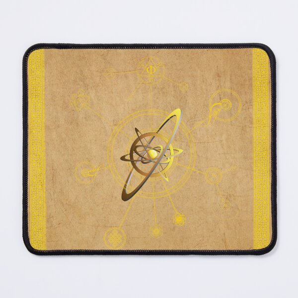 Item preview, Atom on Papyrus designed and sold by Anu Design.
