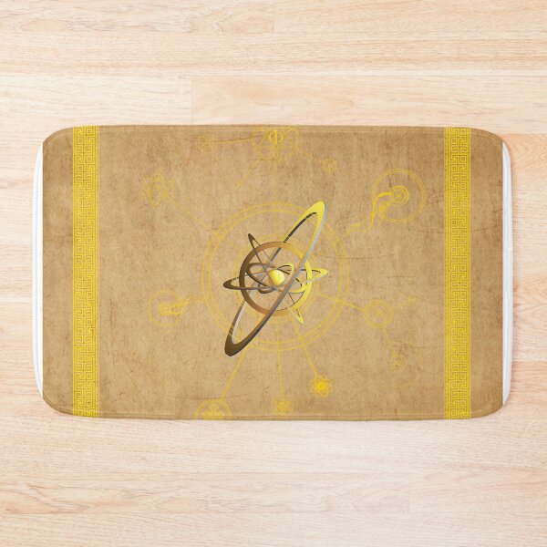 Item preview, Atom on Papyrus designed and sold by Anu Design.