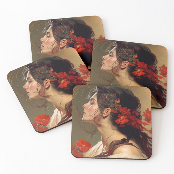 Item preview, Copie de Art Nouveau Lady designed and sold by GabrielMadrasse.