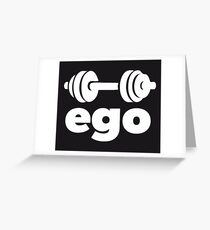 HALTERE EGO Greeting Card
