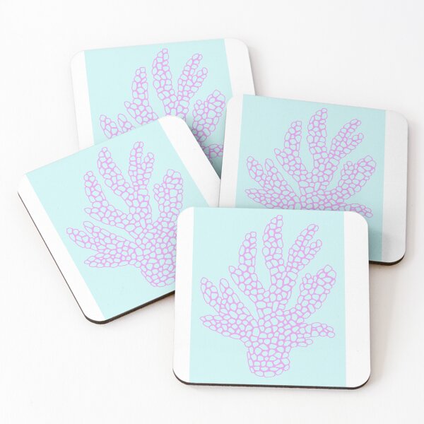 Item preview, Coral Blue Background designed and sold by Cakedecorcairns.