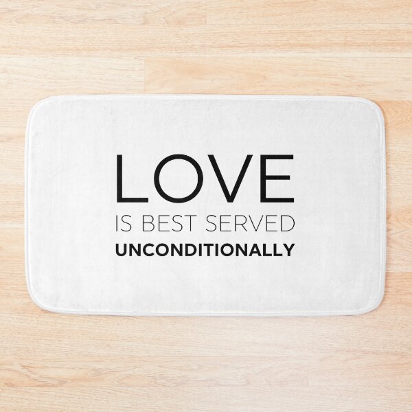 Item preview, Love Is Best Served Unconditionally  designed and sold by ZoollGraphics.