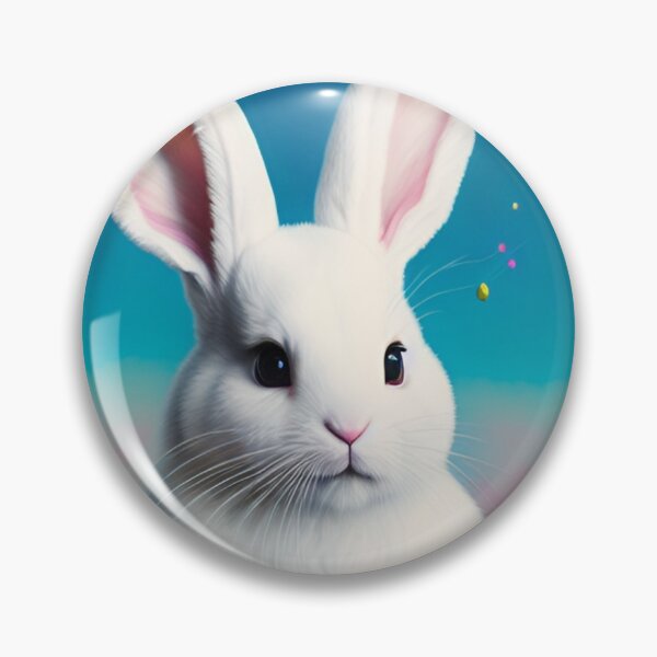 Item preview, Colorful Festive Easter Eggs Easter Bunny Spring Flowers Version 11 designed and sold by DreamingAwake1.