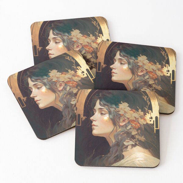 Item preview, Art Nouveau Lady designed and sold by GabrielMadrasse.