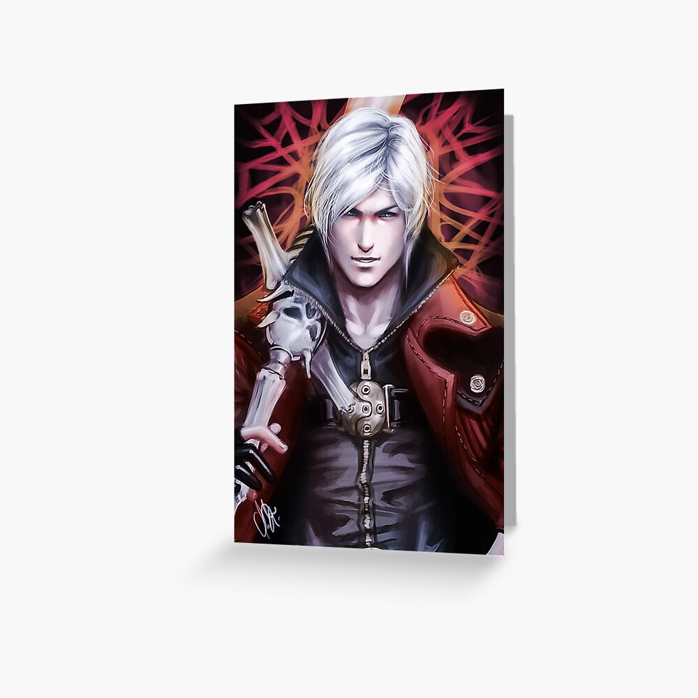 Devil May Cry - Dante and Vergil Greeting Card by Azrael Art