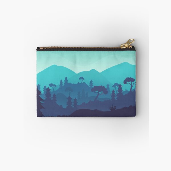 Item preview, Mountains landscape with tropical forest in night designed and sold by AnnKkey.