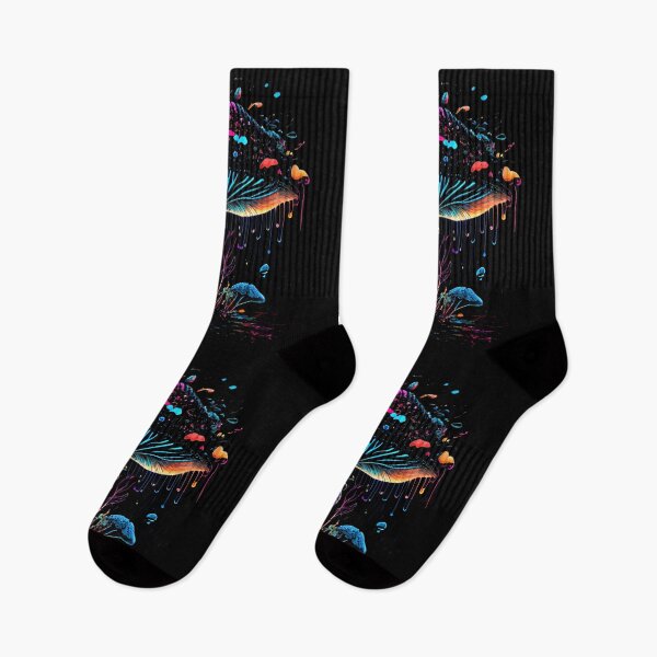 Item preview, Mystical Psychodelic Mushrooms designed and sold by PipikaArt.