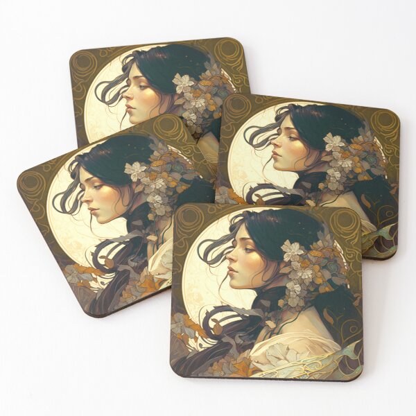 Item preview, Art Nouveau Lady designed and sold by GabrielMadrasse.