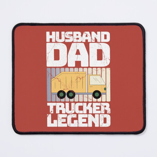 Item preview, Husband Dad Trucker Legend, Funny Tracker Gifts, Trucker Dad designed and sold by DADA635.