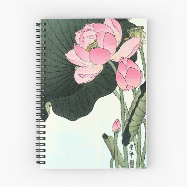 Item preview, Flor de loto - Vintage Fine Art japonés designed and sold by NewParkLane.