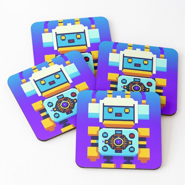 Item preview, Robot Pixel NFT art designed and sold by CyberArtsy.