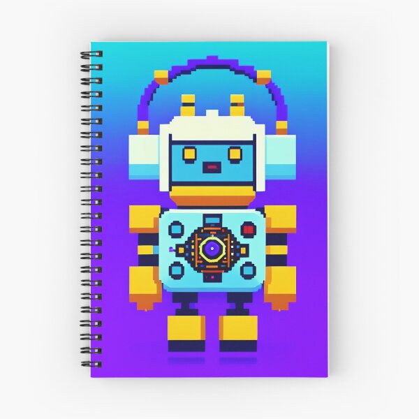 Item preview, Robot Pixel NFT art designed and sold by CyberArtsy.
