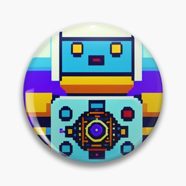 Item preview, Robot Pixel NFT art designed and sold by CyberArtsy.