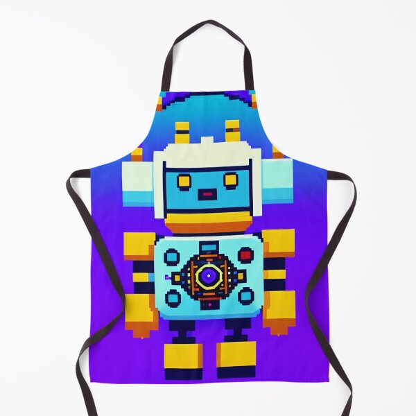 Item preview, Robot Pixel NFT art designed and sold by CyberArtsy.