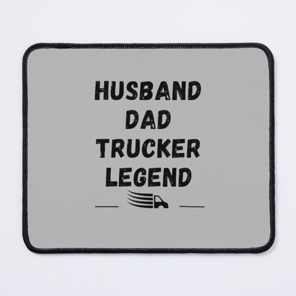 Item preview, Husband Dad Trucker Legend Sticker. designed and sold by JustebePositive.