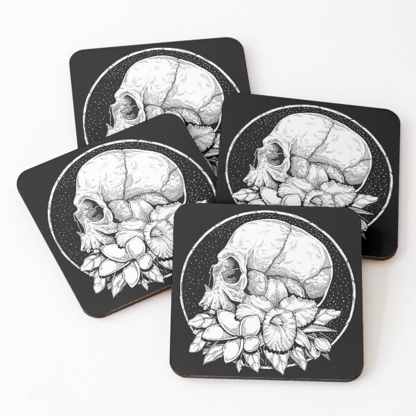 Artikelvorschau, Knochen und Botanik Skelett und Blume entworfen und verkauft von tshirtsandme.