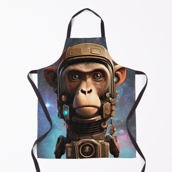 Item preview, Galactic Guardian | The Cyperpunk Ape Warrior designed and sold by MrDoze.