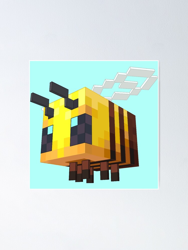 how to make a paper minecraft bee (super easy) 