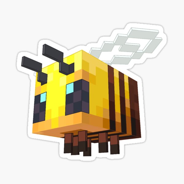 Artikel-Vorschau von Nette Minecraft-Biene, designt und verkauft von Splash-of-Ink.